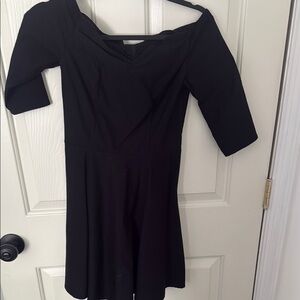 Grace Karin Black Off-Shoulder Fit and Flare Dress